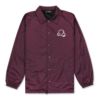 INSIGNIA COACHES JACKET - BURGUNDY