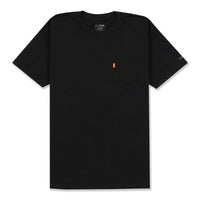 INSIGNIA POCKET T-SHIRT - BLACK