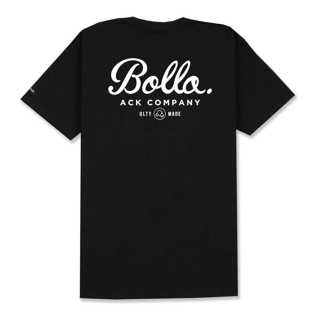 INSIGNIA POCKET T-SHIRT - BLACK