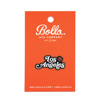 LOS ANGELES PIN - BLACK