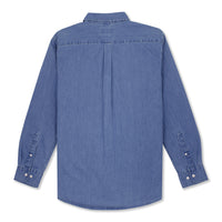 MOORE L/S SHIRT - LIGHT BLUE MMO