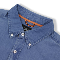 MOORE L/S SHIRT - LIGHT BLUE MMO