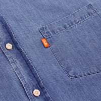 MOORE L/S SHIRT - LIGHT BLUE MMO