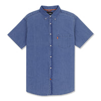 MOORE S/S SHIRT - LIGHT BLUE