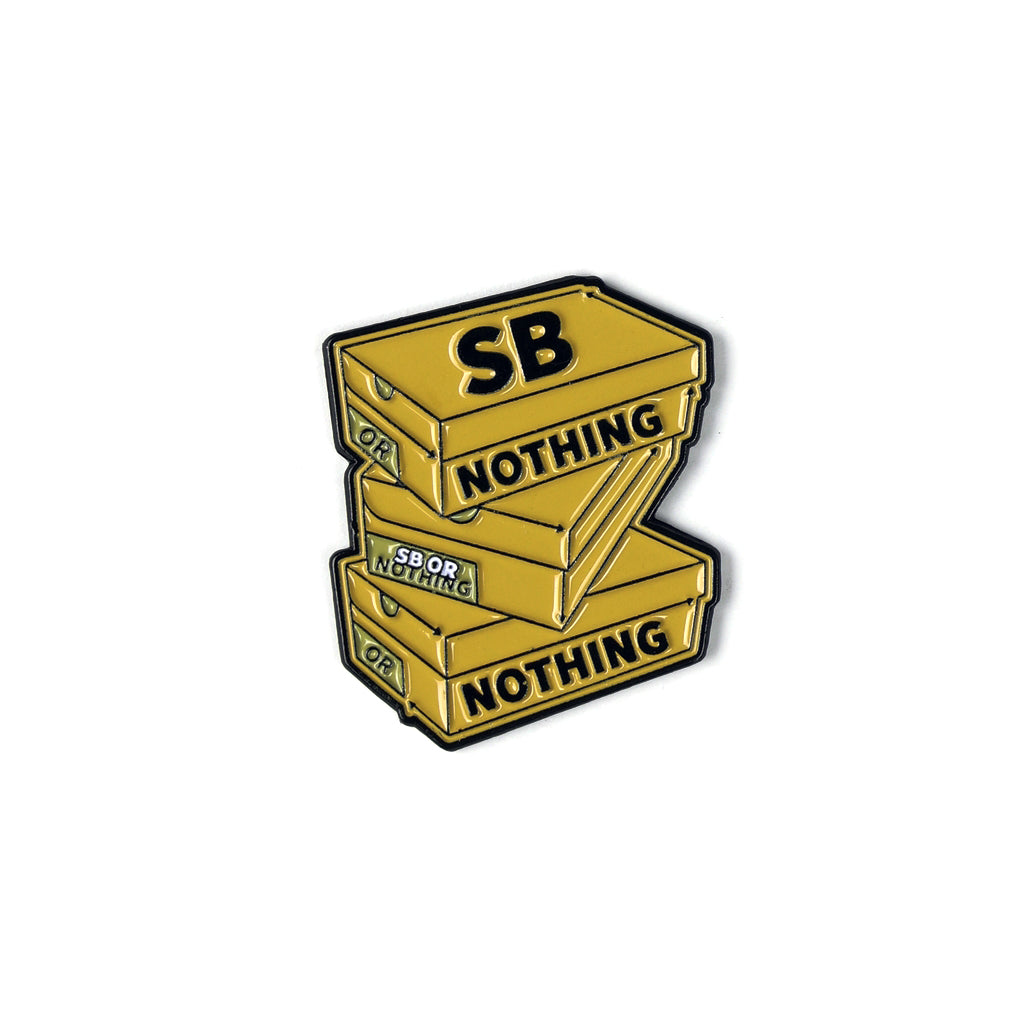 BOX PIN - GOLD (SB OR NOTHING)