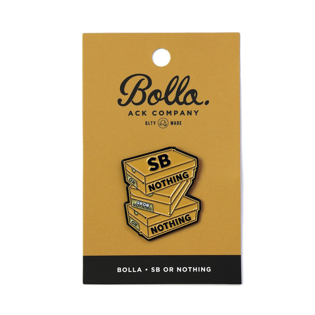 BOX PIN - GOLD (SB OR NOTHING)