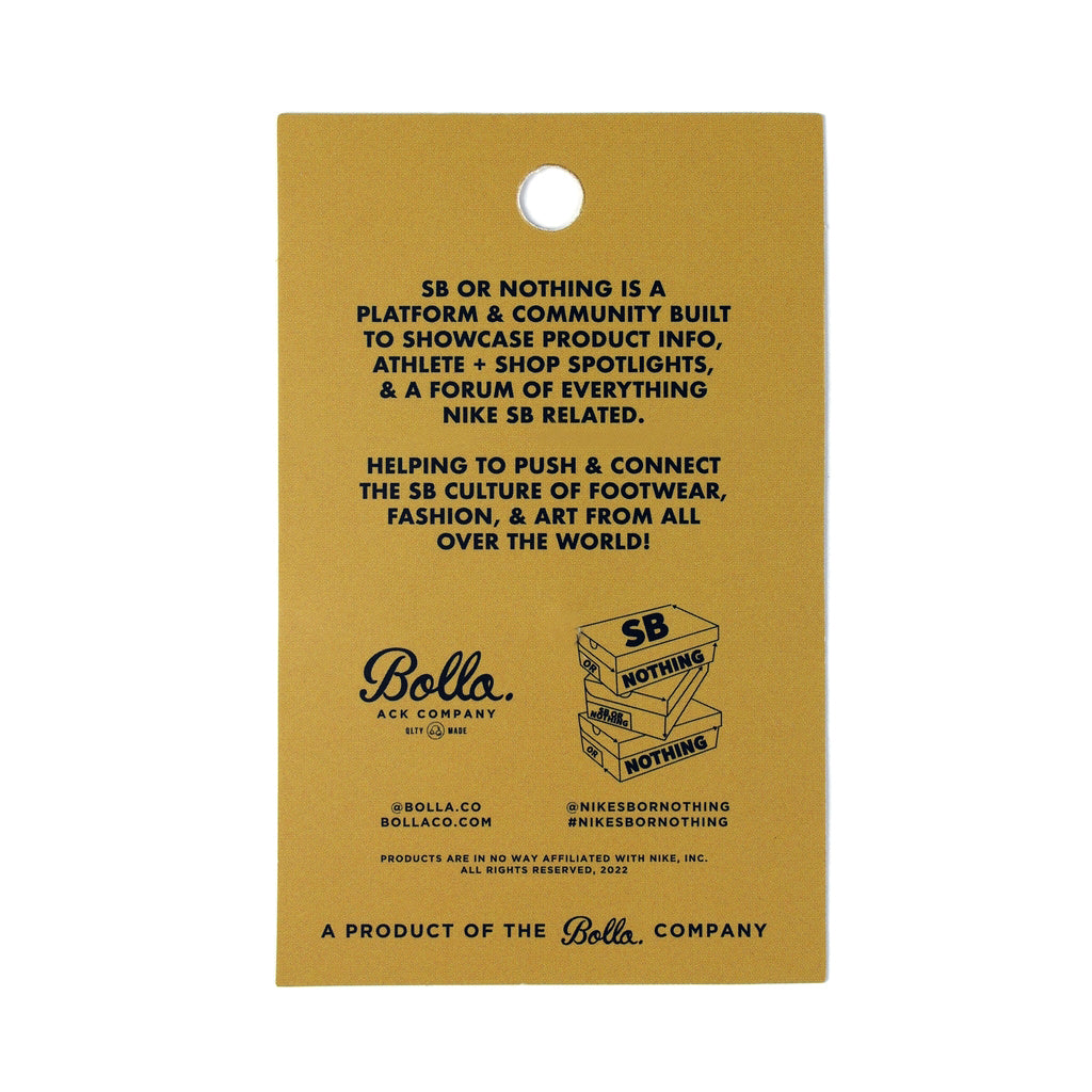 BOX PIN - GOLD (SB OR NOTHING)