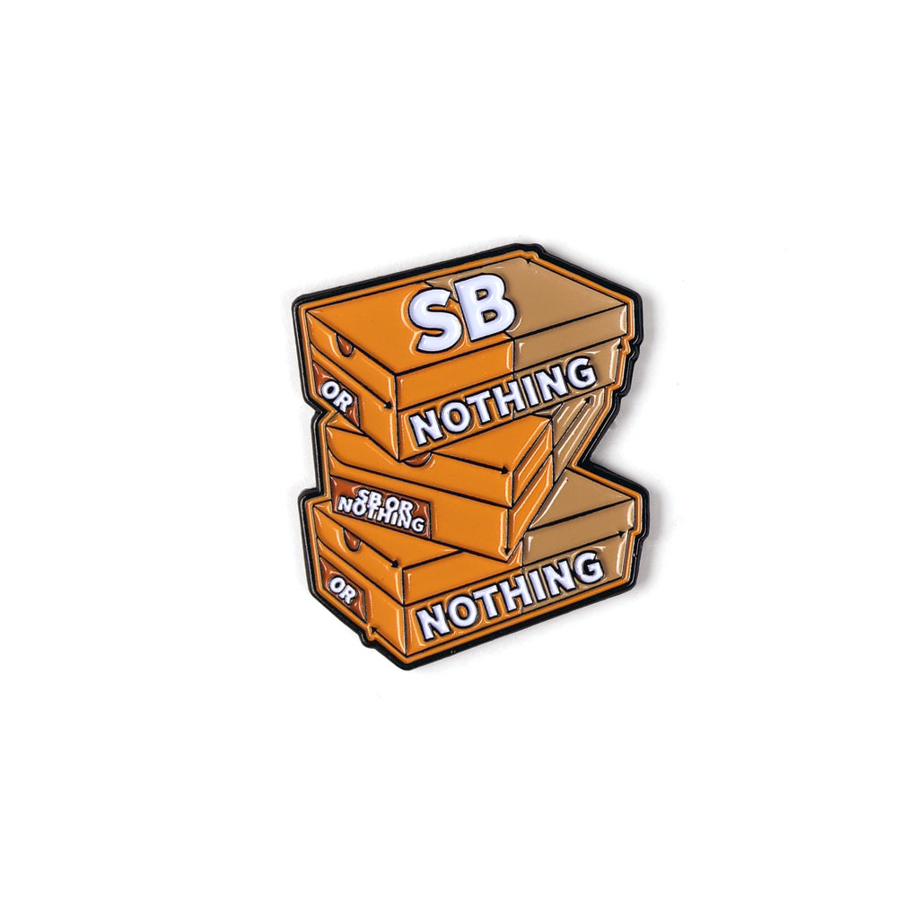BOX PIN - ORANGE (SB OR NOTHING)