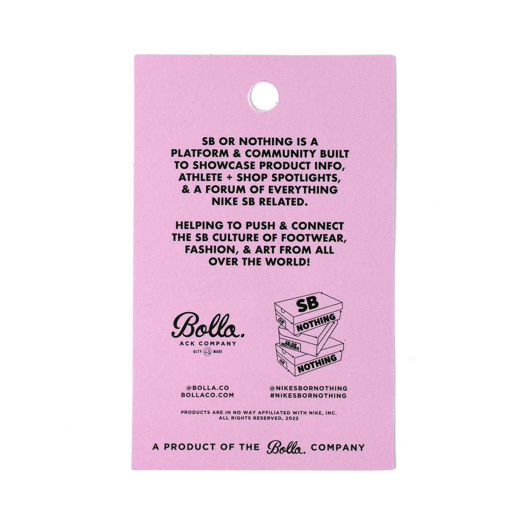 BOX PIN - PINK (SB OR NOTHING)