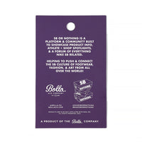 BOX PIN - PURPLE (SB OR NOTHING)