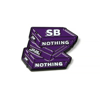 BOX PIN - PURPLE (SB OR NOTHING)