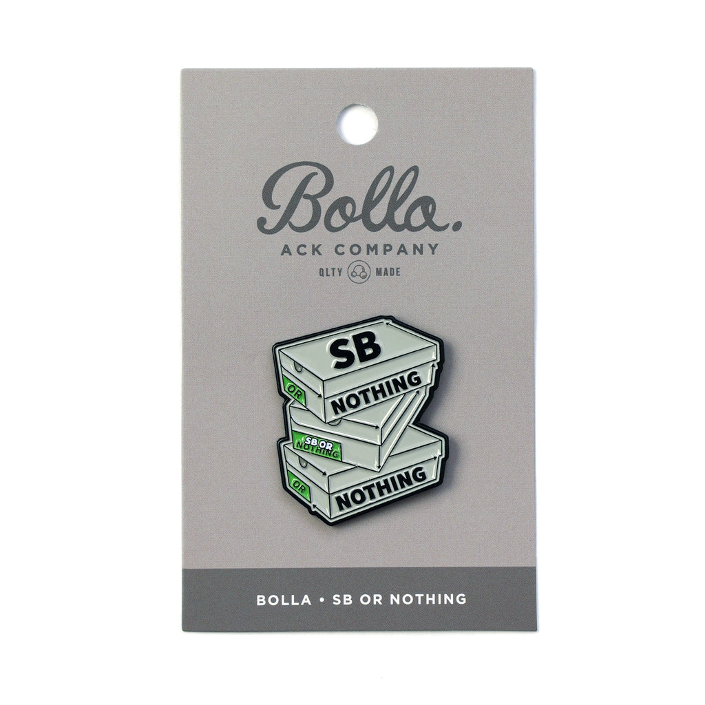 BOX PIN - SILVER (SB OR NOTHING)