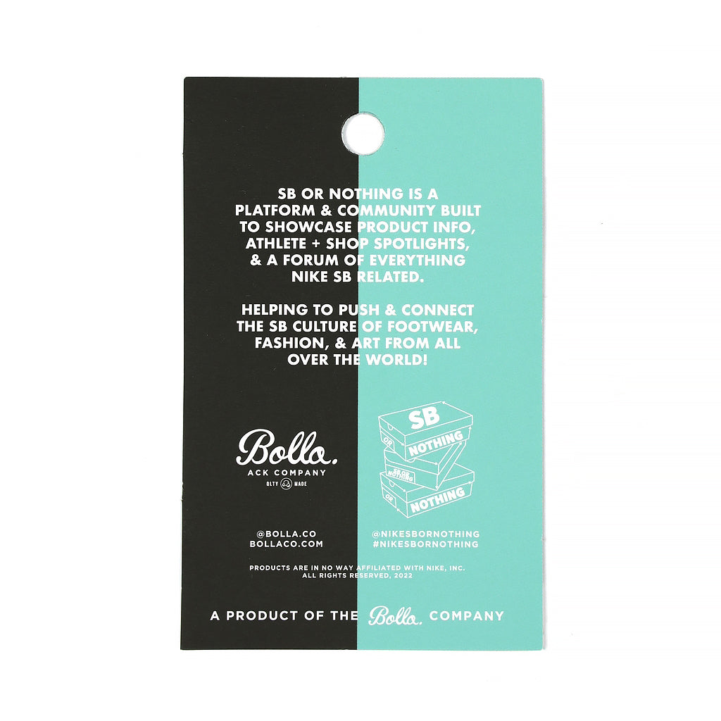 BOX PIN - TEAL QS (SB OR NOTHING)
