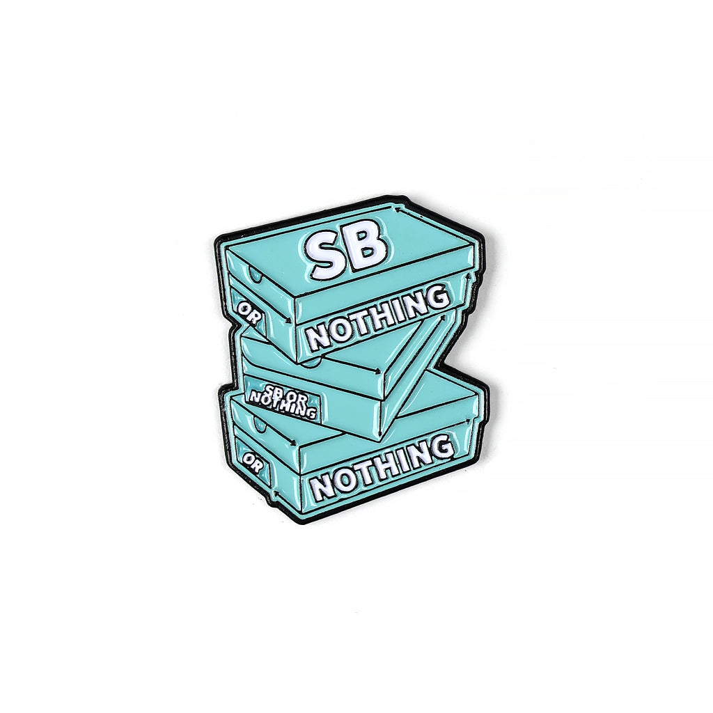 BOX PIN - TEAL (SB OR NOTHING)