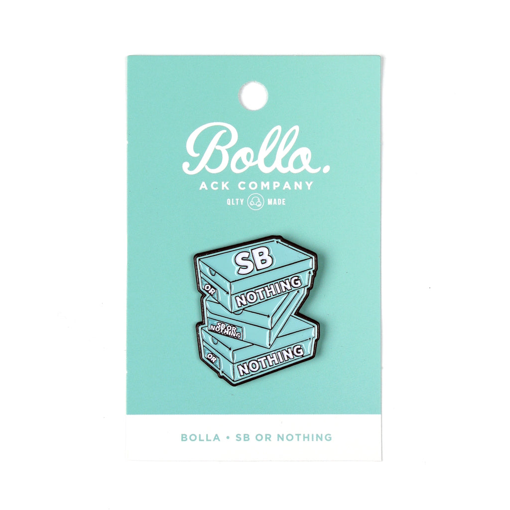 BOX PIN - TEAL (SB OR NOTHING)