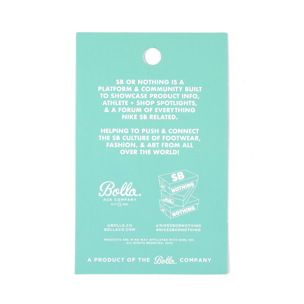 BOX PIN - TEAL (SB OR NOTHING)