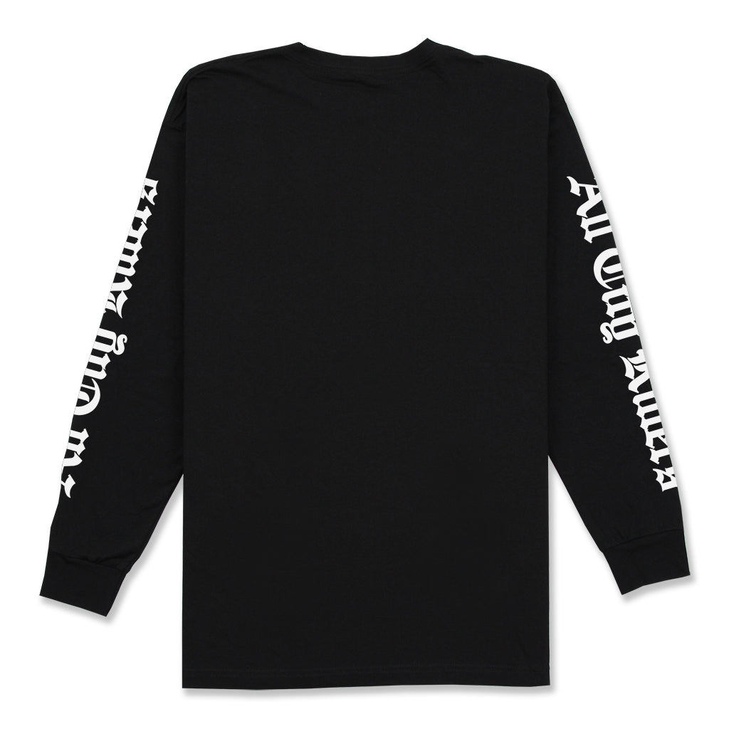 OLD ACK L/S SHIRT - BLACK
