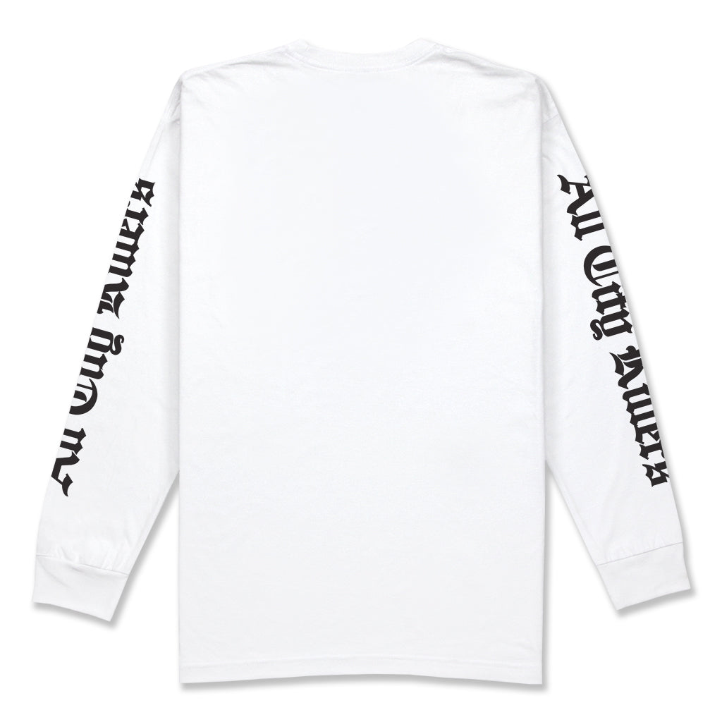 OLD ACK L/S SHIRT - WHITE