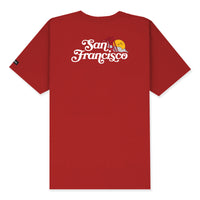 SAN FRANCISCO T-SHIRT - CARDINAL