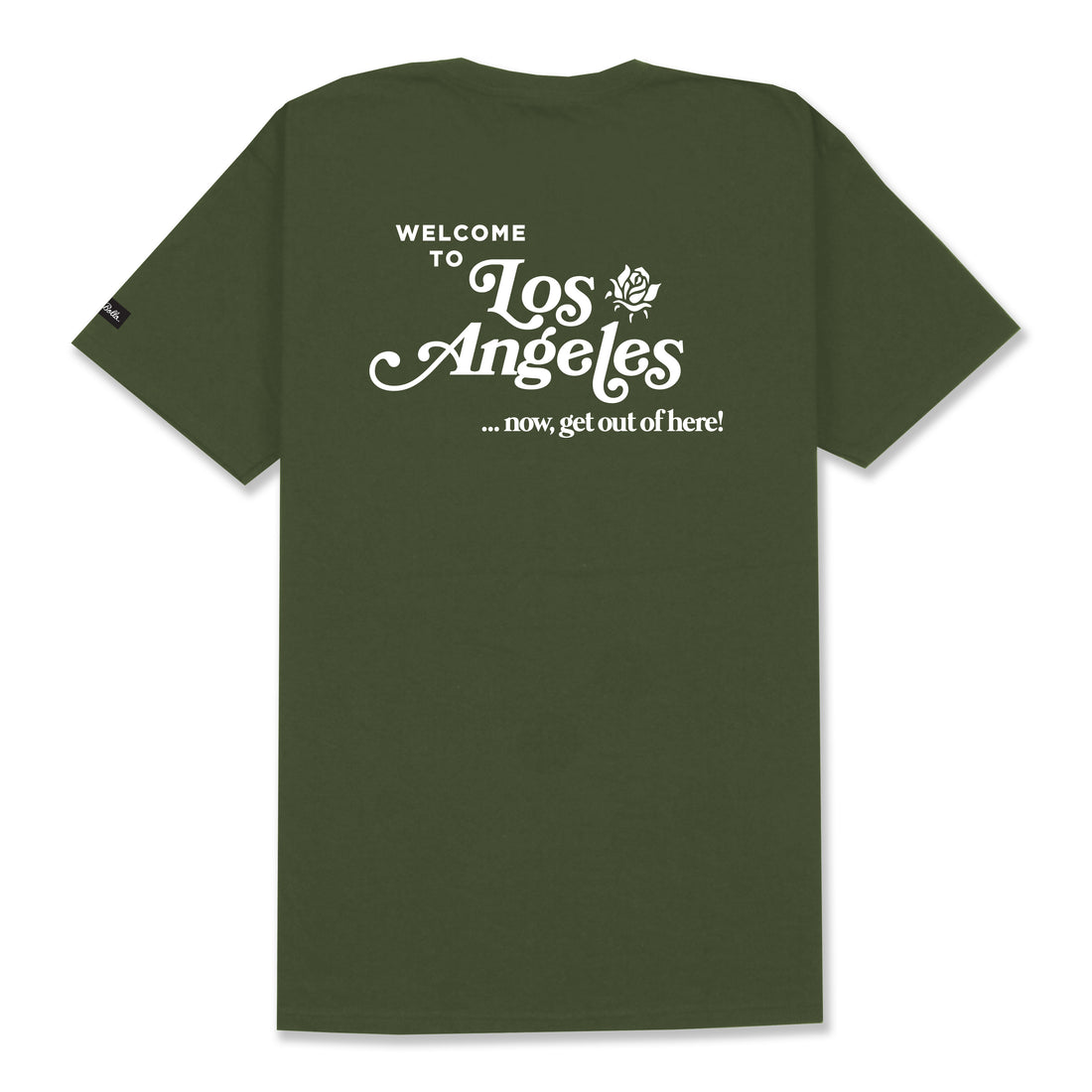 WELCOME T-SHIRT - OLIVE