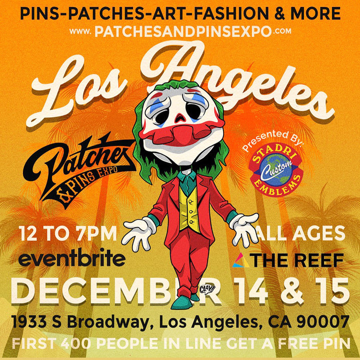 PATCHES AND PINS EXPO - LOS ANGELES