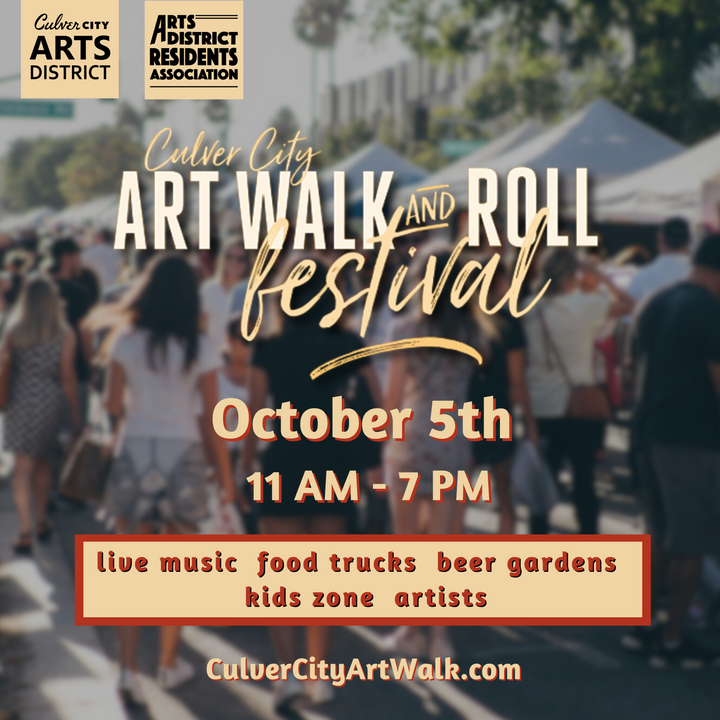 CULVER CITY ART WALK & ROLL FESTIVAL (CULVER CITY, CA)