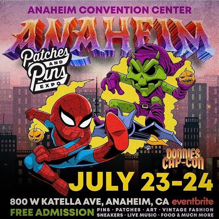 PATCHES & PINS EXPO (ANAHEIM, CA)