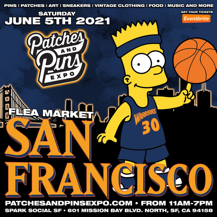 PATCHES & PINS EXPO - FLEA MARKET (SAN FRANCISCO, CA)