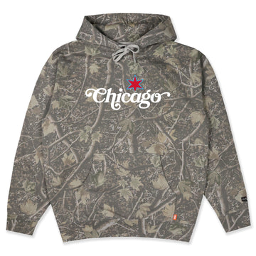 CHICAGO PULLOVER HOODIE - TREE CAMO