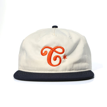 CHICAGO SNAPBACK HAT - CREAM/MIDNIGHT