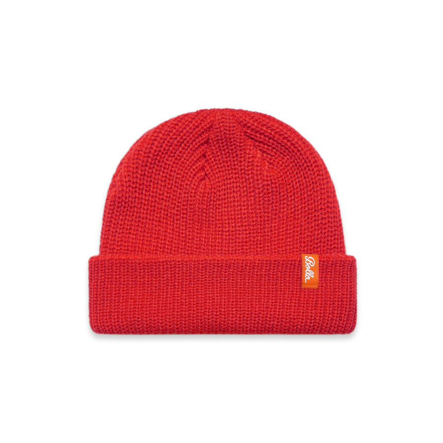 DAILY CUFF BEANIE - RED