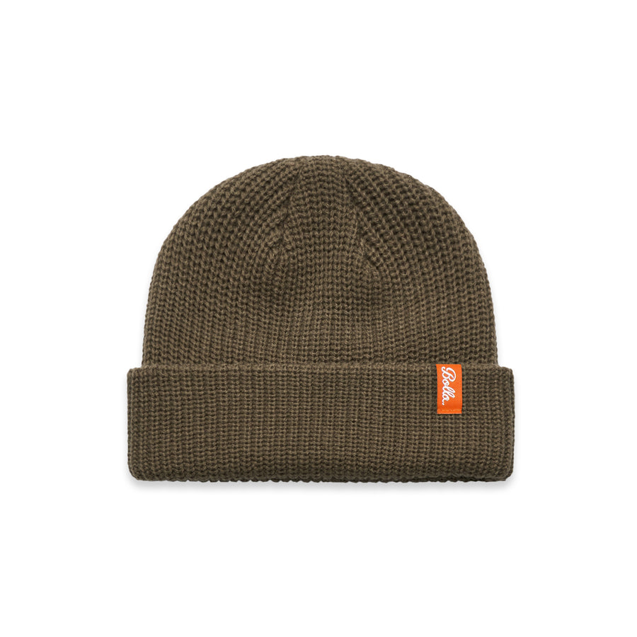 DAILY CUFF BEANIE - WALNUT