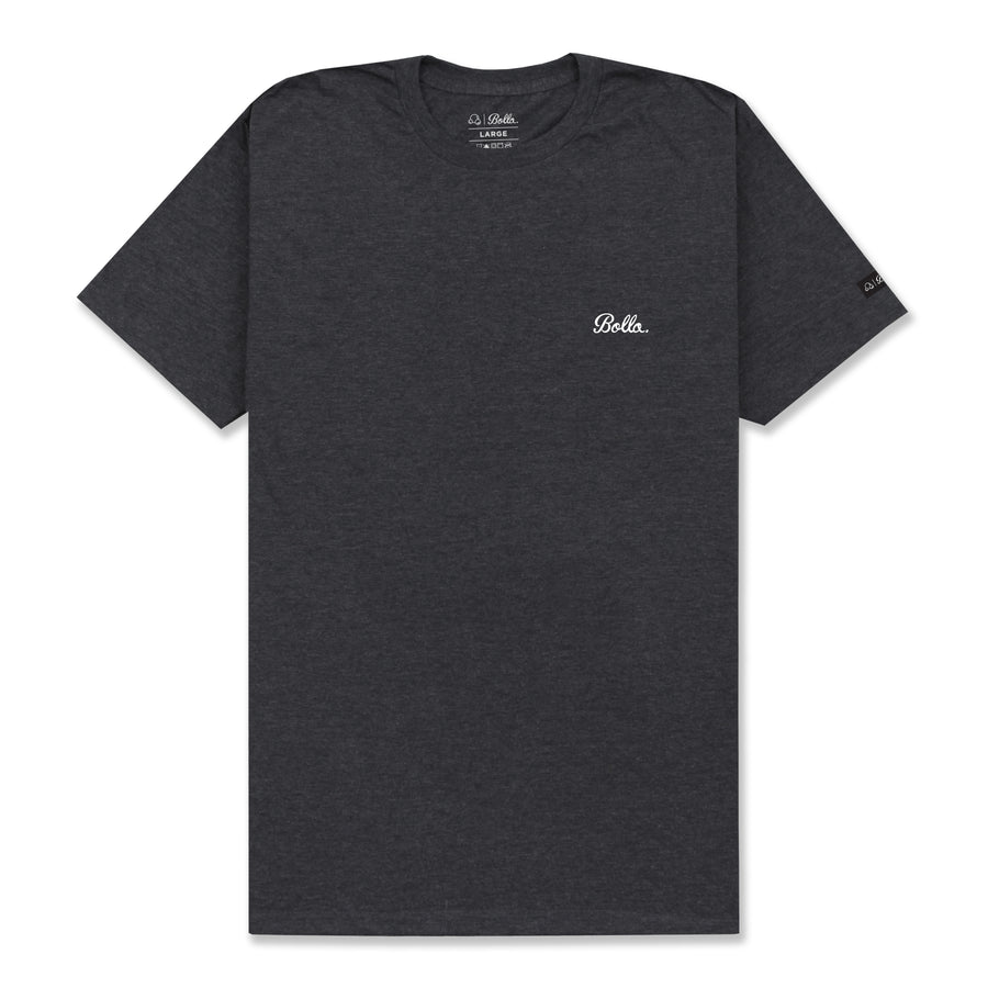 DAILY HEATHER T-SHIRT - CHARCOAL
