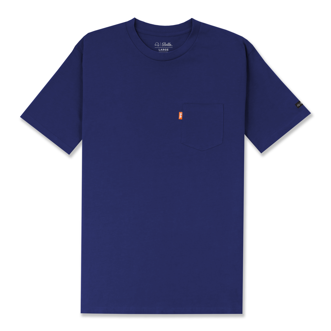 DAILY POCKET T-SHIRT - COBALT