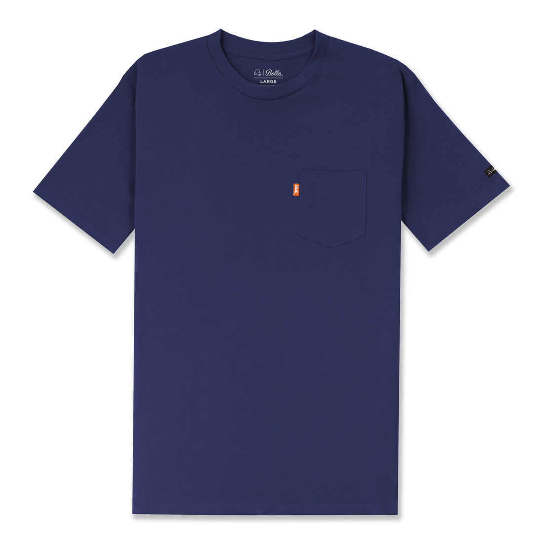 DAILY POCKET T-SHIRT - COBALT