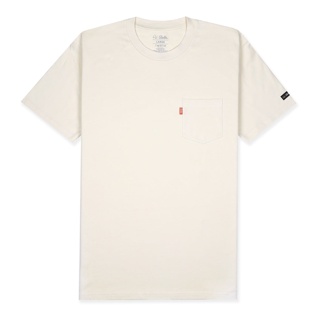 DAILY POCKET T-SHIRT - CREAM