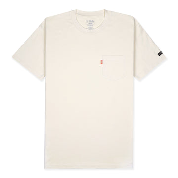 DAILY POCKET T-SHIRT - CREAM