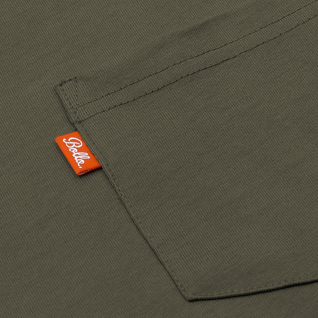 DAILY POCKET T-SHIRT - OLIVE