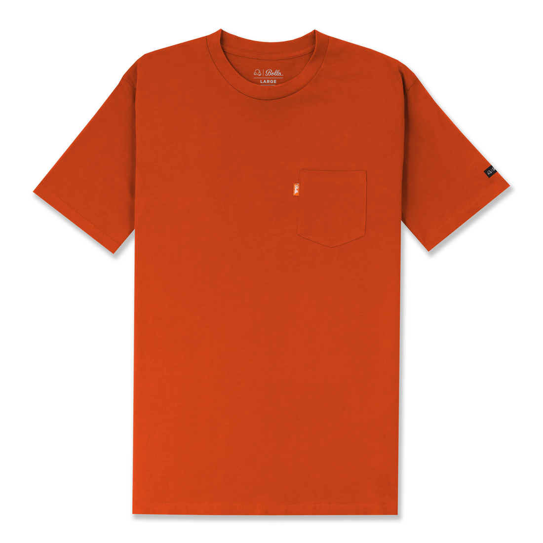DAILY POCKET T-SHIRT - ORANGE