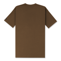 DAILY POCKET T-SHIRT - WALNUT