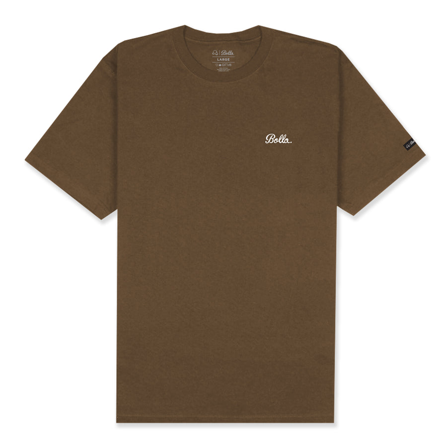 DAILY T-SHIRT - WALNUT