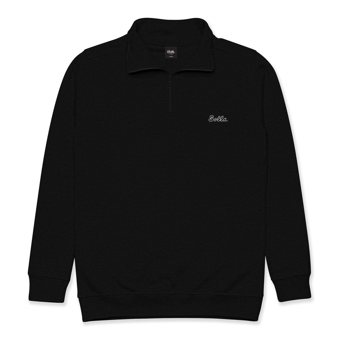 FORE QUARTER ZIP - BLACK