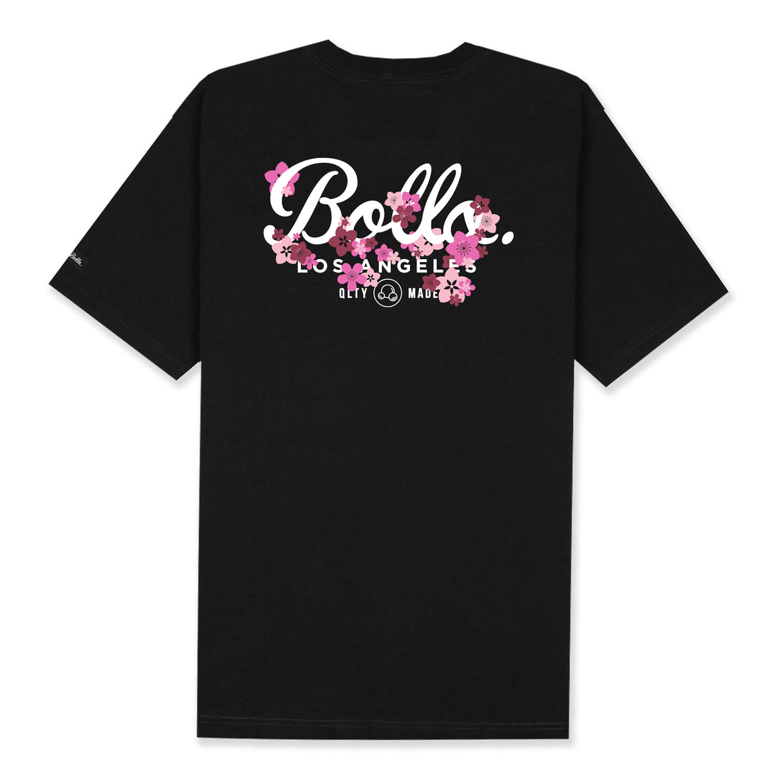 INSIGNIA CITY: LOS ANGELES T-SHIRT - BLACK/BLOSSOM