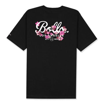 INSIGNIA CITY: LOS ANGELES T-SHIRT - BLACK/BLOSSOM