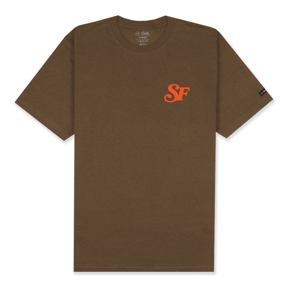 INSIGNIA CITY: SF T-SHIRT - WALNUT