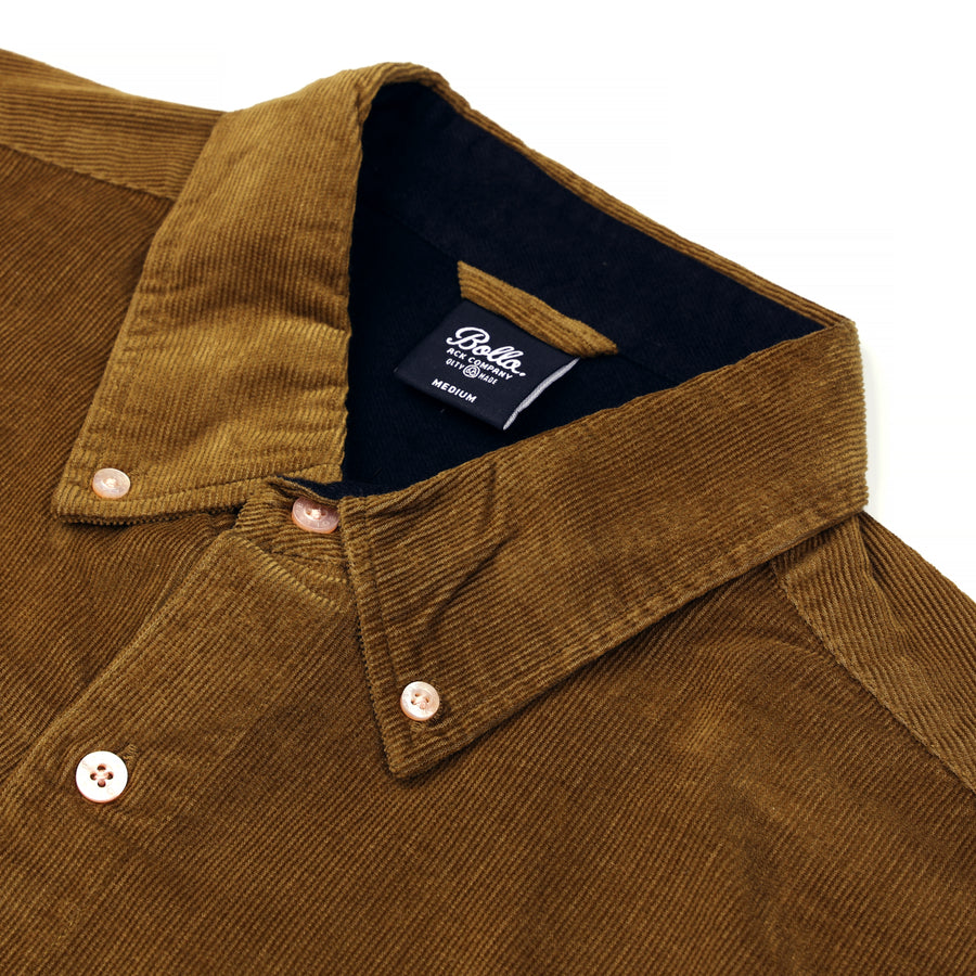 KENT L/S SHIRT - SADDLE