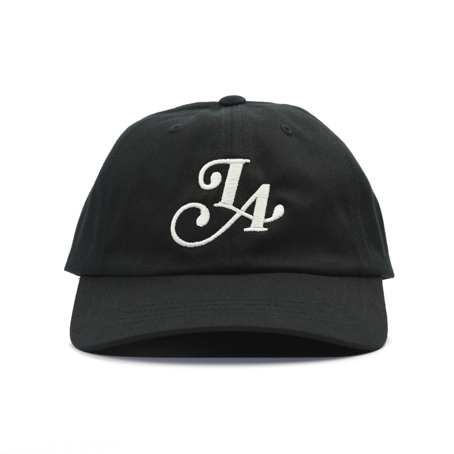 LA POLO HAT - BLACK/BLOSSOM