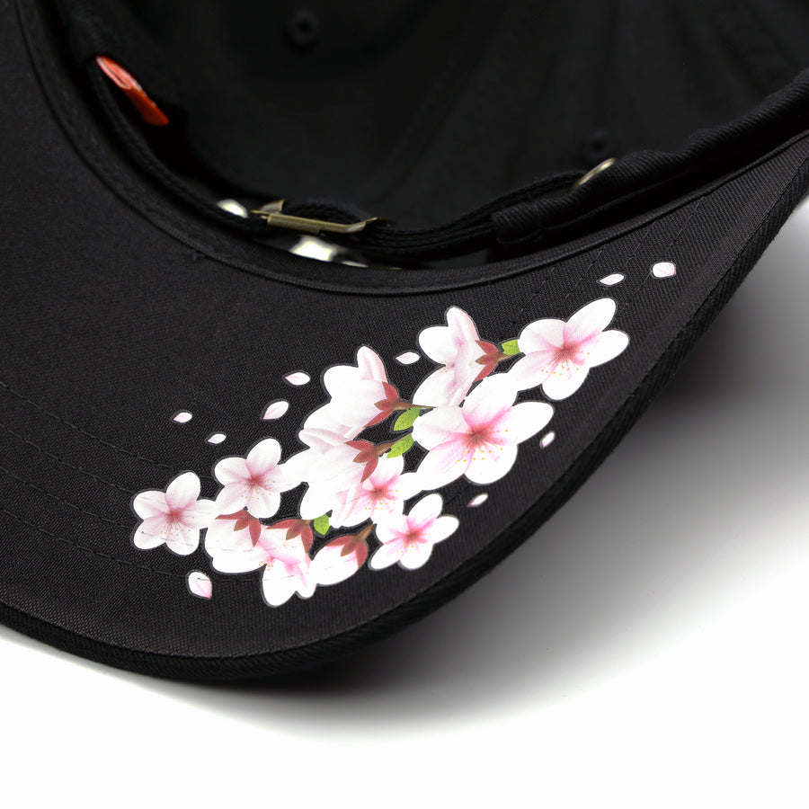 LA POLO HAT - BLACK/BLOSSOM