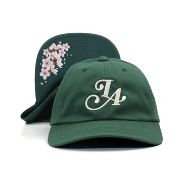 LA POLO HAT - HUNTER/BLOSSOM