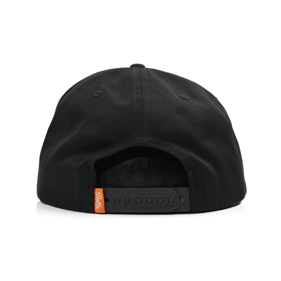 LA SNAPBACK HAT - BLACK/BLOSSOM